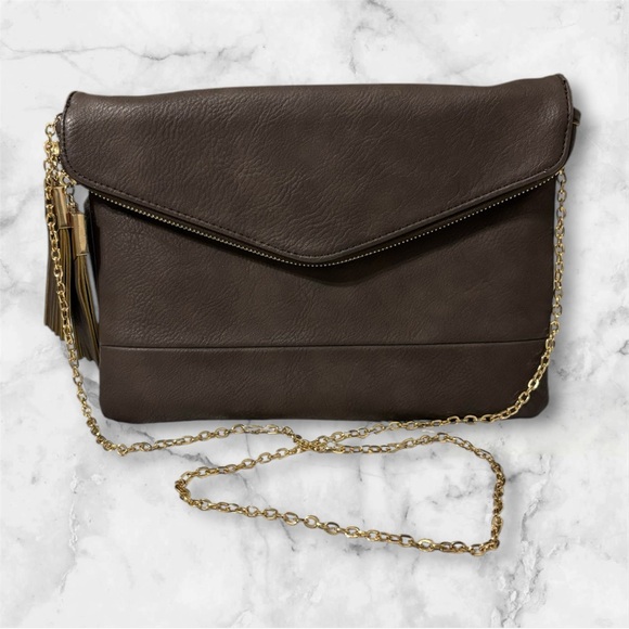 Pre-owned, Excellent Condition Urban Expressions Vegan Fold Over Handbag - Picture 1 of 5